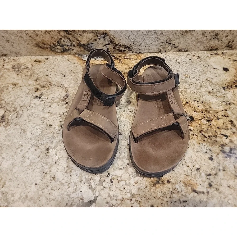 TEVA Original Walkaround Sandals Brown Vintage 90s Made In USA Size 9 Men's